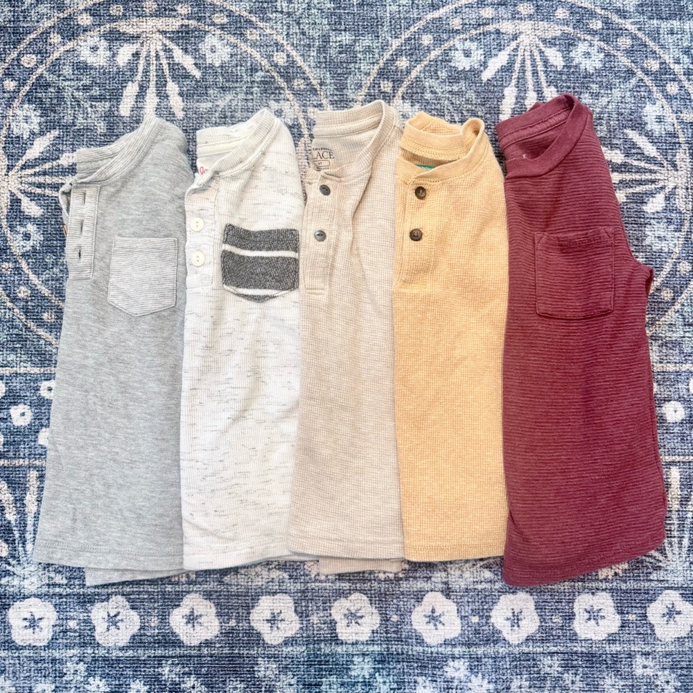 Lot of 5 Long Sleeve Boys shirts